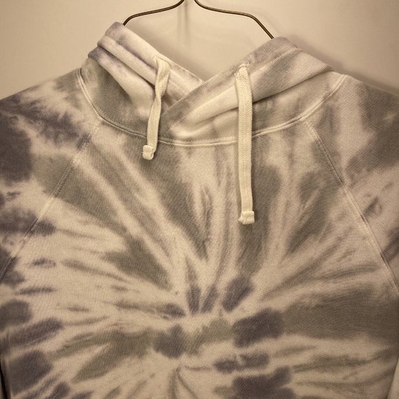 SO Cozy Sweatshirt Tied Dye Purple Womens Juniors Sz XL Hooded Soft Fabric - Picture 4 of 10